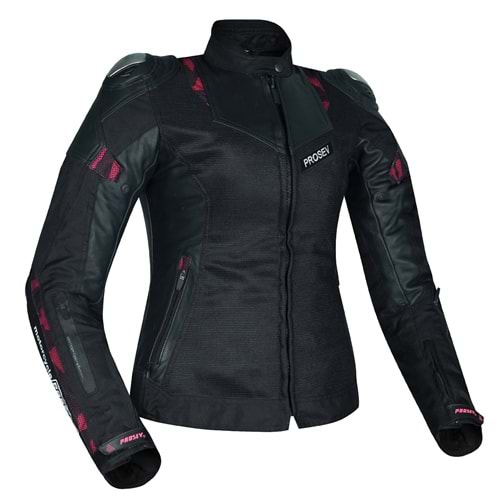 Prosev W51A Motosiklet Montu Kadın Dört Mevsim - SİYAH - L