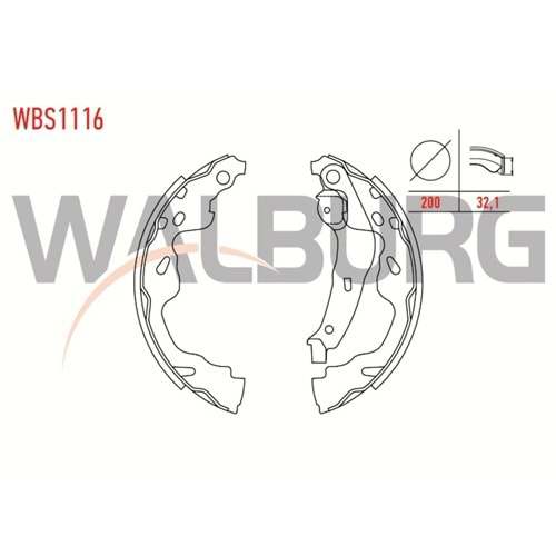 KampAna Balata Toyota Yaris, Citroen C1, Opel Agila, Suzuki Swift, Peugeot 107 - WALBURG