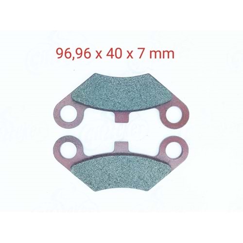 453 DİSK BALATA ÖN ATV UTV CF TERRALENDER 500-625-800 - CF ORJİNAL