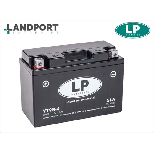 LP YT9B-4 SLA 12V-8 AMPER BAKIMSIZ AKÜ