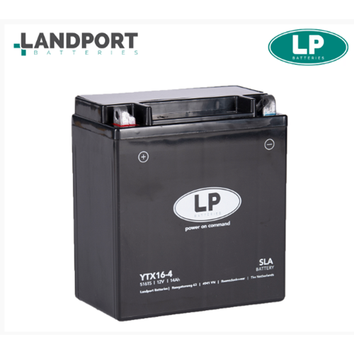 LP YTX16-SLA 12V-14 AMPER 230 CCA BAKIMSIZ AKÜ
