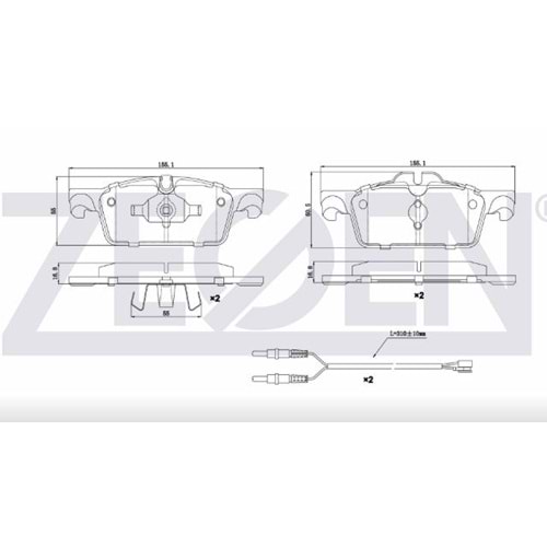 Disk Balata Peugeot 508 Ön -