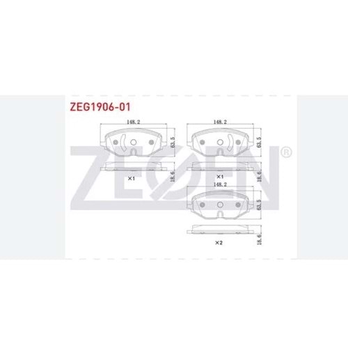 Disk Balata Vw Golf VIII, Seat Leon, Skoda Oktavia Fişli Ön -