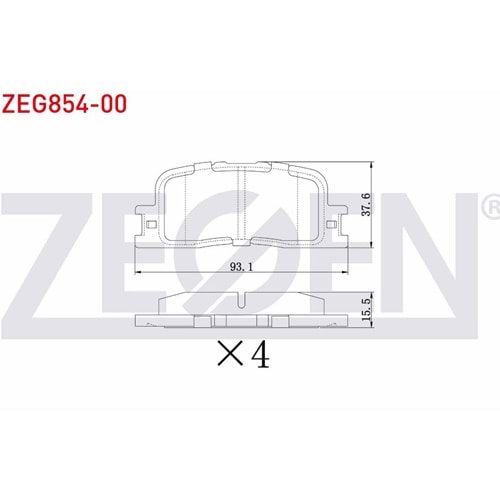 Disk Balata Toyota Camry (V30) 2.4 VVT, Chery Alia Arka -