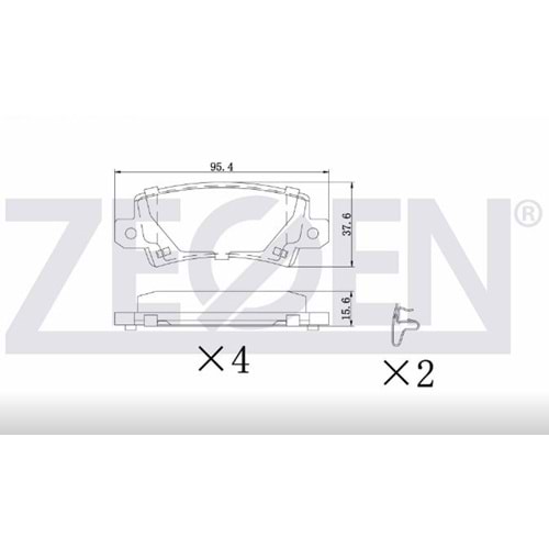 Disk Balata Toyota Corolla VVT Arka -