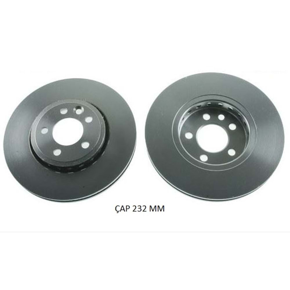 Fren Diski Hyundai Atos 1.0 03> Prime, Rover Ön - 232 MM - VALEO