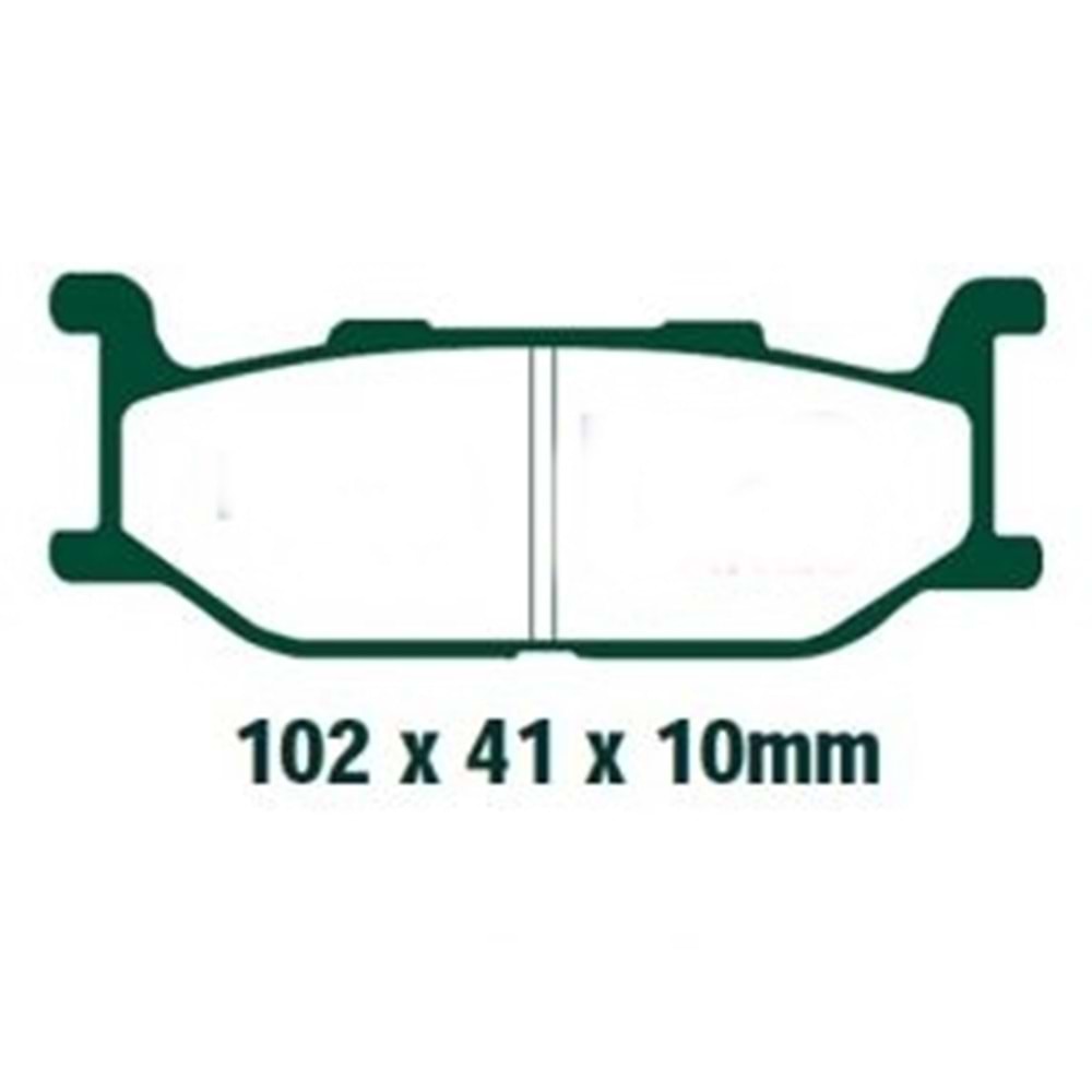 179 BRENTA SİNTERLİ BALATA ÖN Integra Scooter NC 700 DC 12-14 R XVS650, YP400 MAJESTY, XV1100 (FT4057)