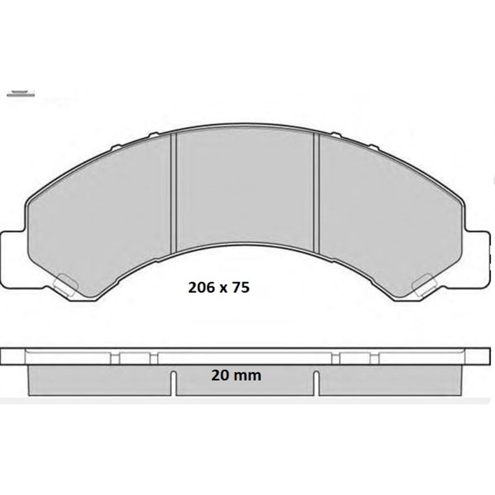 Disk Balata Isuzu Grafter 3.0, NLR LONG, Npr 10 Ön - VALEO