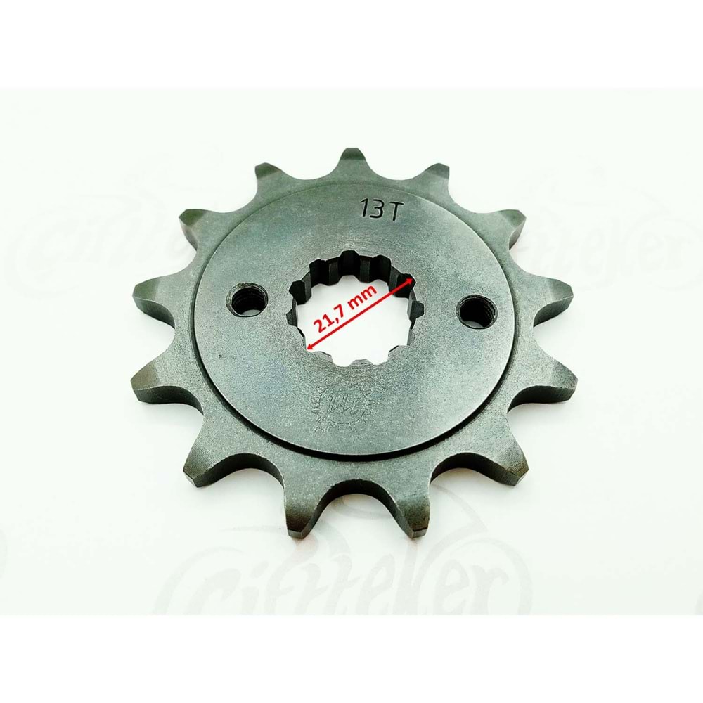 ÖN DİŞLİ 520-13T 11 DİŞ FREEZELİ 22 MM CF NK 250