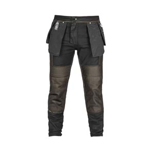 Black Iron Flexi V4 Korumalı Motosiklet Kot Pantolonu Erkek Siyah - 31-32