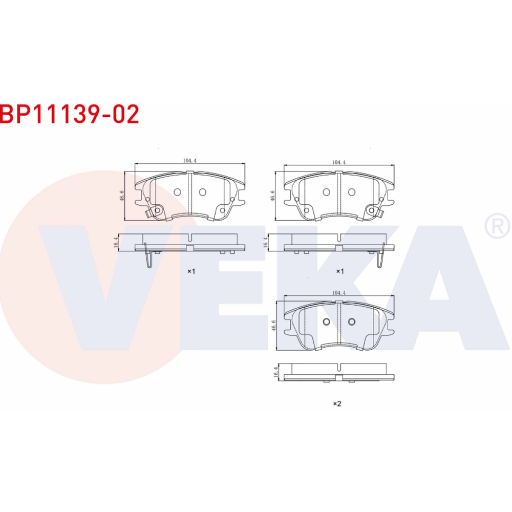 Disk Balata Hyundai Hyundai ATOS (MX) 1.0i Ön -