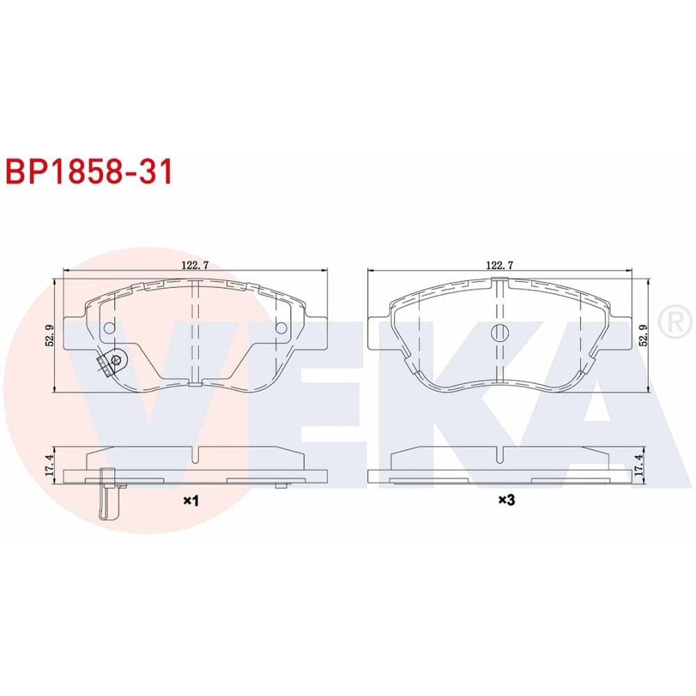 Disk Balata Opel Corsa D Ön