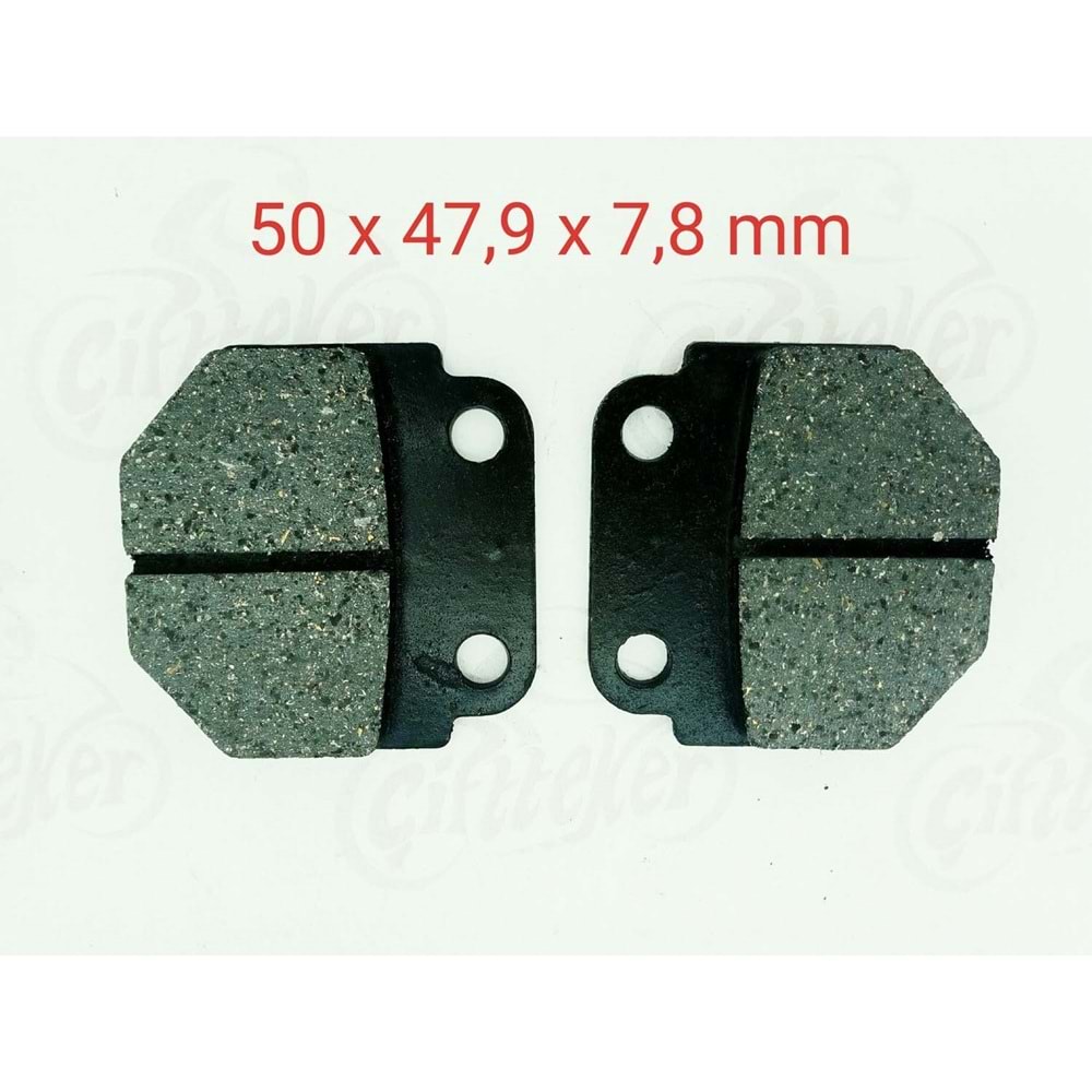 486 DİSK BALATA ÖN MONDİAL KT125