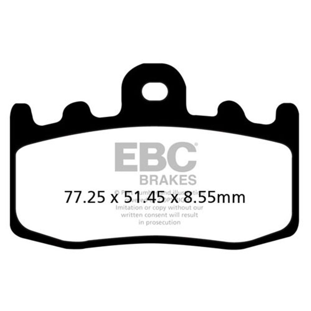 335 EBC SİNTERLİ BALATA ÖN BMW GS1200 RS, R1200 RT, K1200 S, R1150 RT (FA335HH)