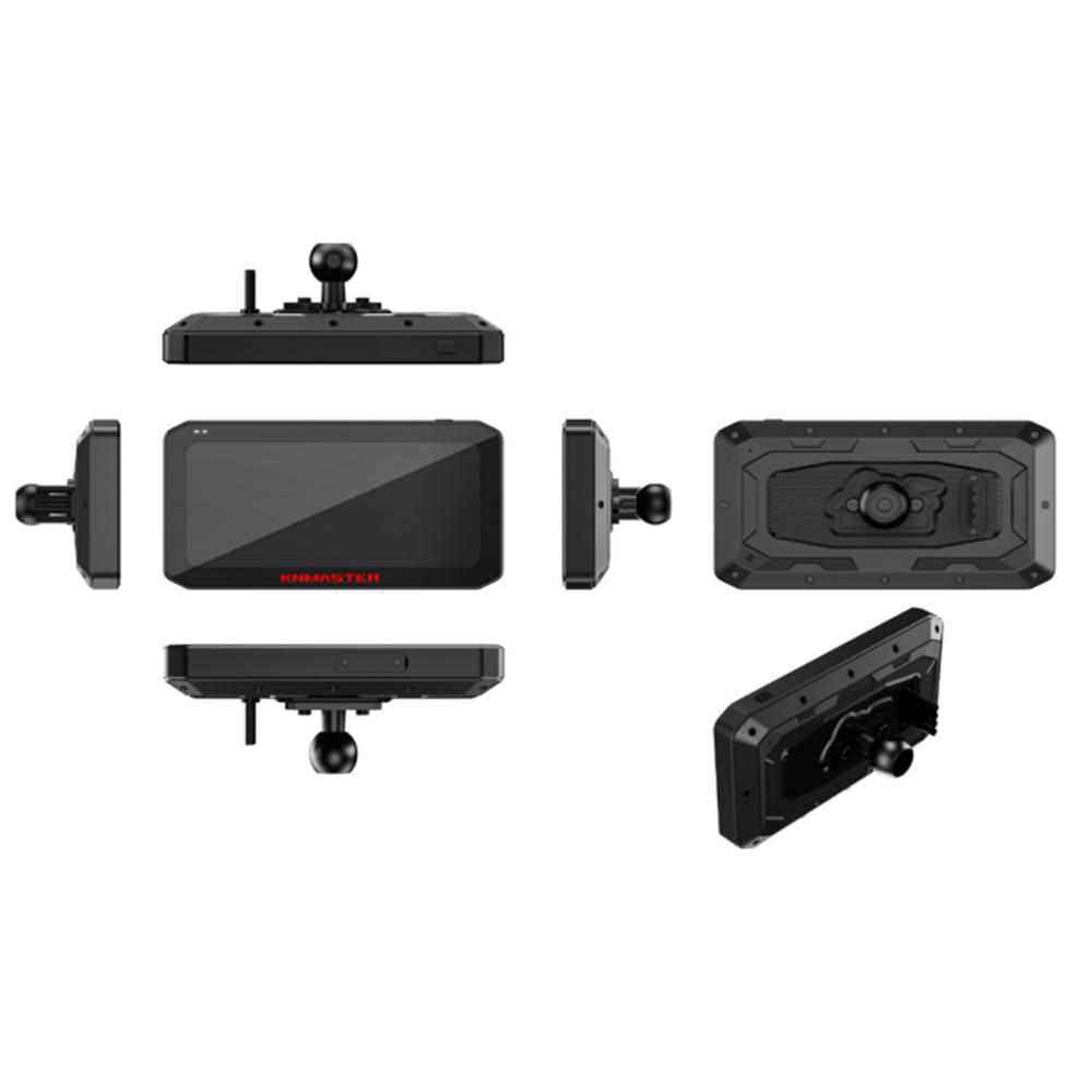 KNMASTER MOTOPLAY 2000 PRO 6.25 2k Çift Kameralı Kablosuz Carplay
