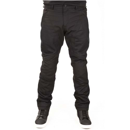VENOM MOTOSİKLET PANTOLONU YAZLIK URBAN FİLELİ - SİYAH - M BEDEN