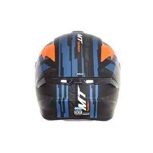 Mt Kask Targo Pro Welcome D4 Full Face Mat Fluor Turuncu - Xl