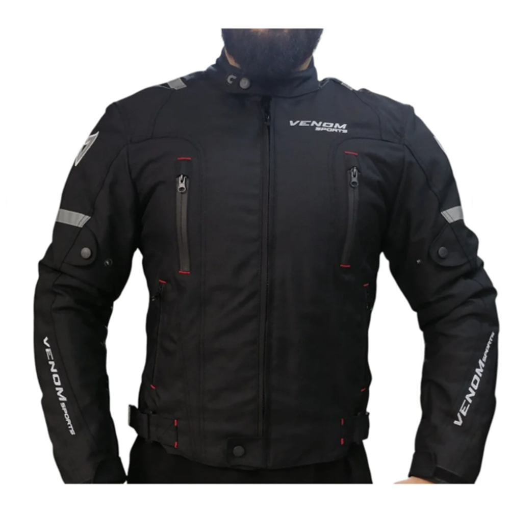 MOTOSİKLET MONTU AIR RACING DÖRT MEVSİM SİYAH - XL